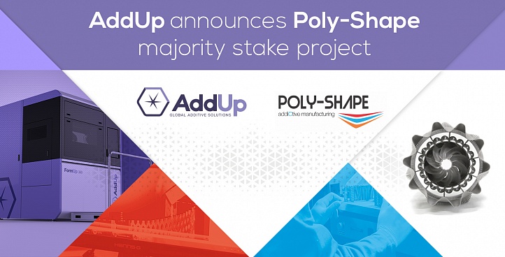 AddUp объявила о проекте приобретения контрольного пакета акций Poly-Shape